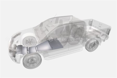 Hasplåt växellåda Ford Ranger 2012-2019 Ford Ranger 2019-2022